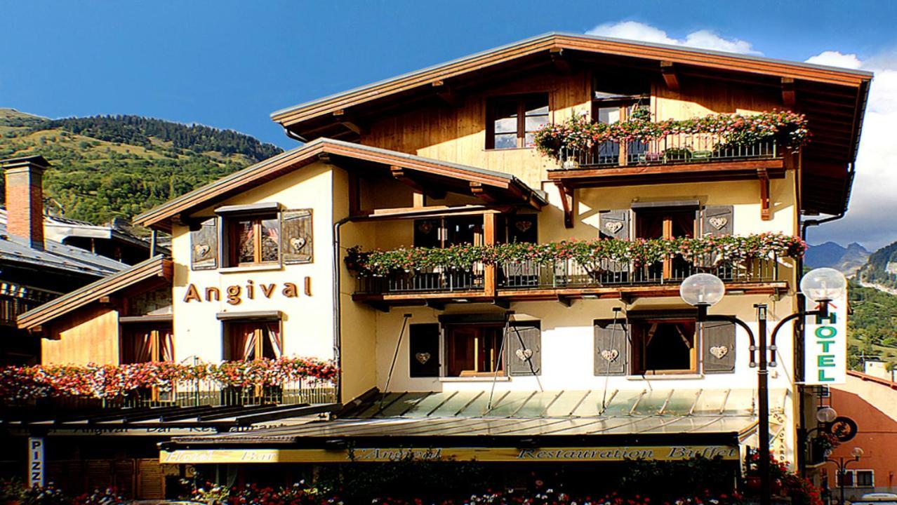 Hotel Restaurant Angival - Chambres Et Appartement Bourg-Saint-Maurice Exterior photo